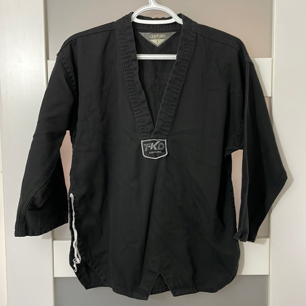 Century Black Taekwondo Uniform